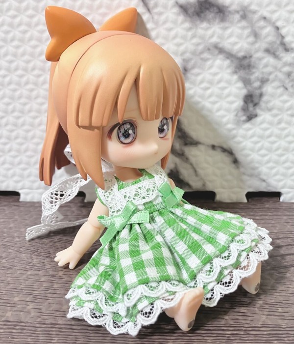 ねんどろいどどーるのkidsボディ : みどり色のぶた