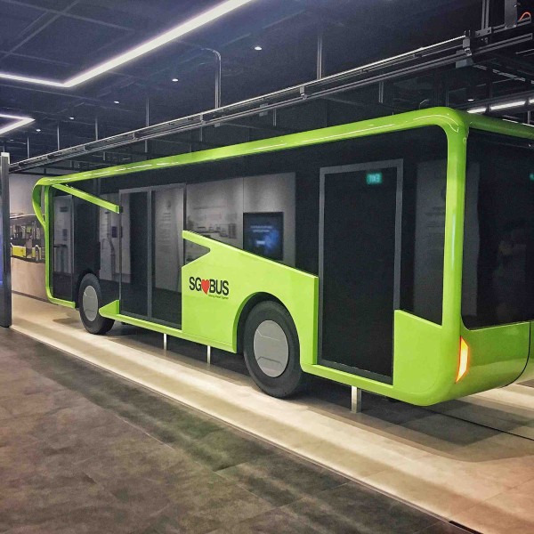 シンガポール公共バス SG60 スカニア K250UB ミニカー 1/41 SEP 2025