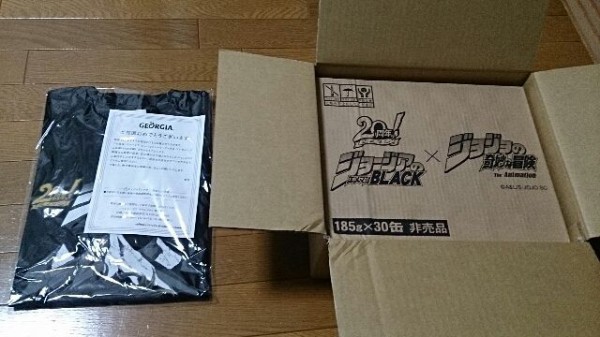 ジョジョ3部 ジョージアエメマン 非売品当選TシャツDIO