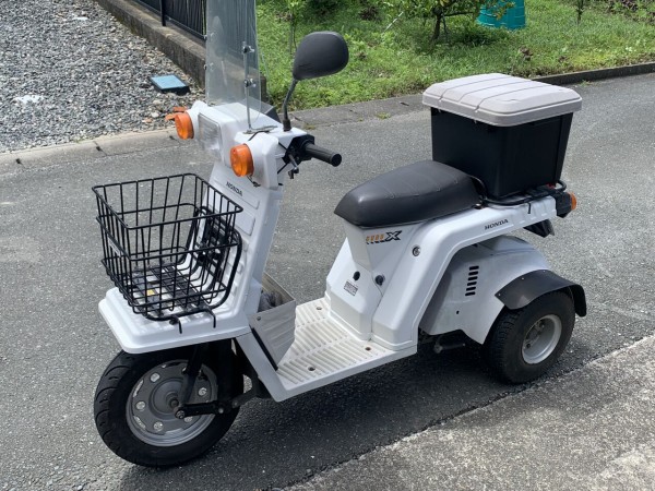 ジャイロX整備録：オーバーフェンダー : 歪2013