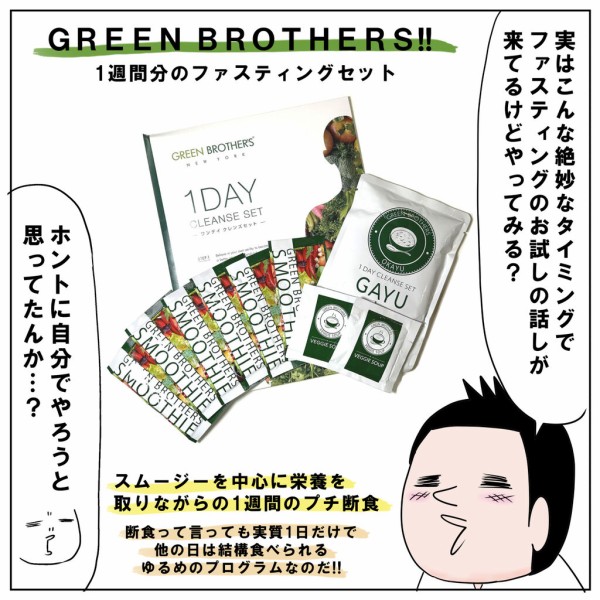 グリーンブラザーズファスティングセット 遊べる