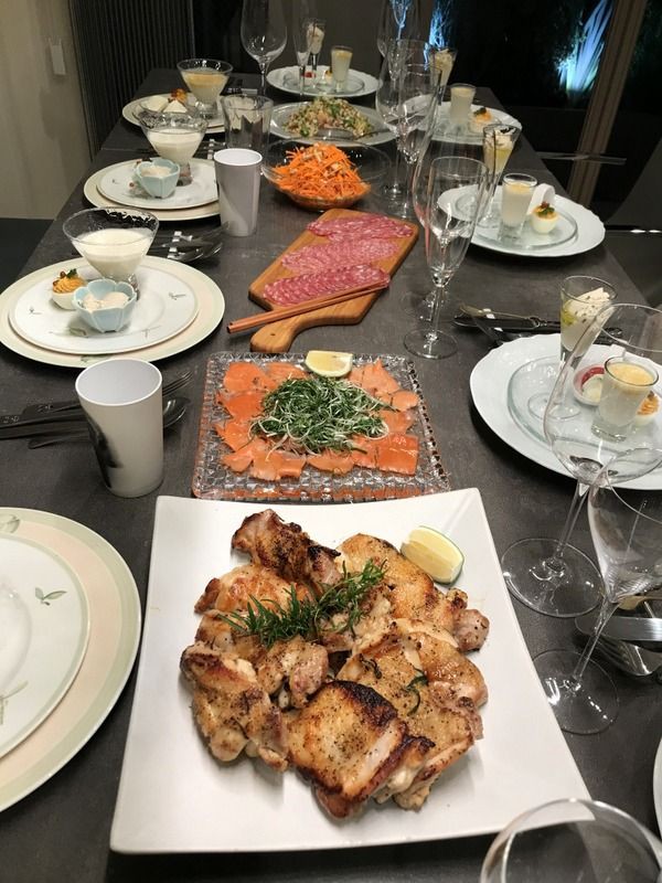 新居お披露目 Mikageマダムの夕食レシピ