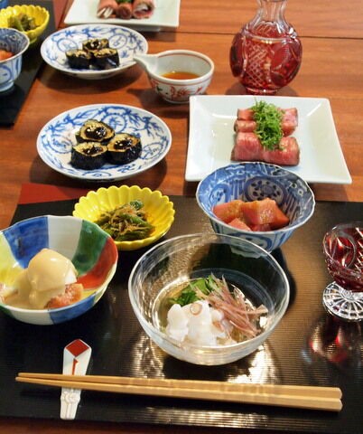 お誕生日の夕食 Mikageマダムの夕食レシピ