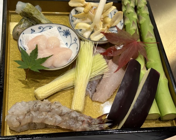 初めてのお店で天ぷらを堪能 : Mikageマダムの夕食レシピ