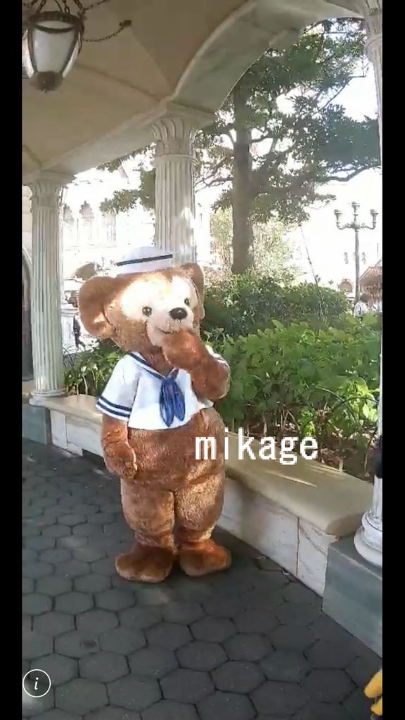 ダッフィー大好き様 肩乗りおばけと、セーラーダッフィー 45分待ち : ダッフィー大好き