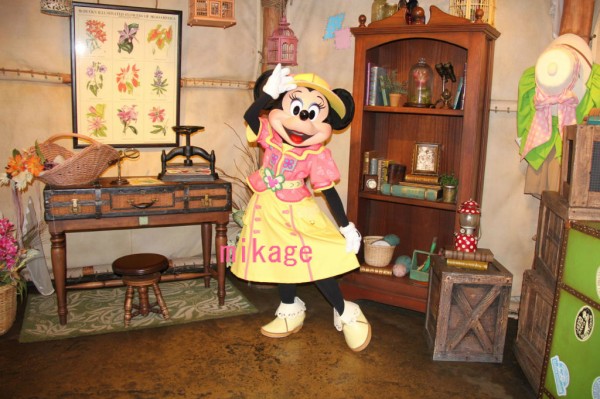天使にも会ってきた 可愛いトレイルミニーちゃん ダッフィー大好き 美影のひとりごと