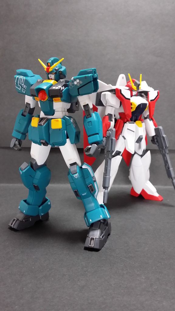 Hgbf ガンダムレオパルド ダ ヴィンチ 作成編２ かっこいいポーズで撮りたい