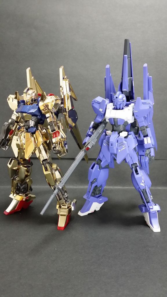 HGBF 煌式(ギラシキ) 完成編 : かっこいいポーズで撮りたい