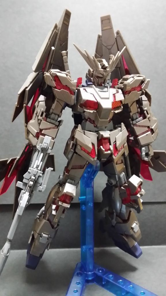 Hguc ユニコーンガンダム３号機 フェネクス Type Rc デストロイモード バージョン ジーエフティー シルバー 完成編 かっこいい ポーズで撮りたい