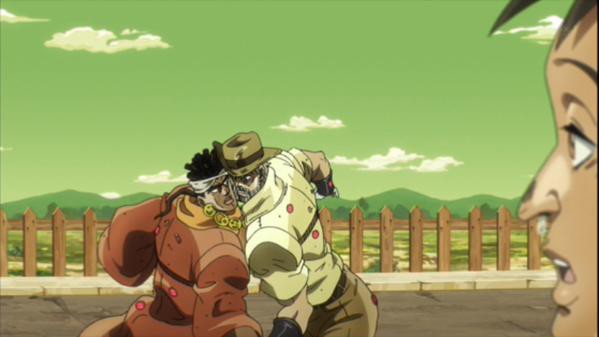 ジョジョの奇妙な冒険 スターダストクルセイダース 31話 感想 マライアのビチグソ回 アニメ感想 漫画情報 天狐ちゃんねる