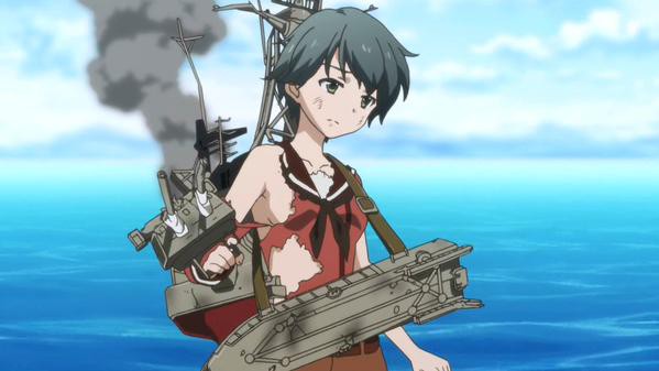 アニメ 艦隊これくしょん 艦これ 1話 感想 艦載機に妖精さんが乗っているなんて アニメ感想 漫画情報 天狐ちゃんねる