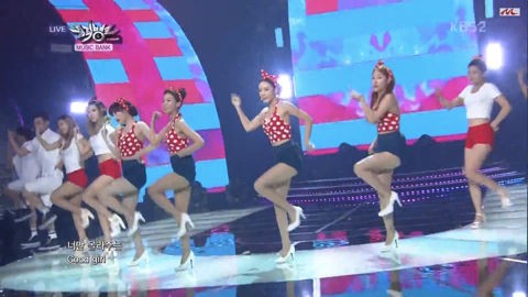 Kara 王様のブランチと韓国の音楽番組 ぱんちゃぱんちゃ