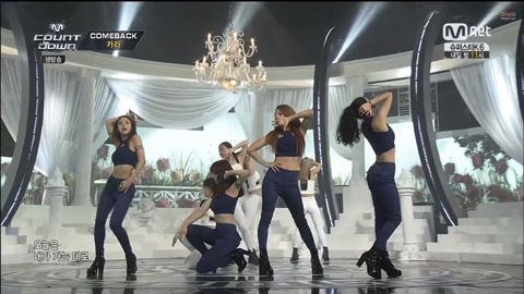 Kara 王様のブランチと韓国の音楽番組 ぱんちゃぱんちゃ