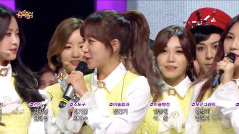 Apink 音楽中心と人気歌謡でも1位 これで4冠 ぱんちゃぱんちゃ