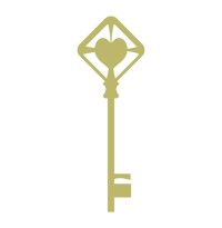 ハート型の鍵と錠のイラスト素材 ハートの素材屋