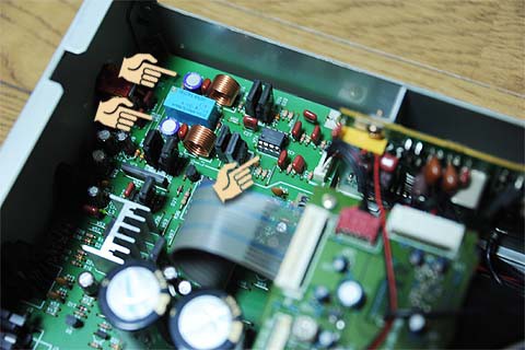 CDプレーヤー、KENWOOD DP-1001 改造 Part-1 : Jazz工房 CDプレーヤー、KENWOOD DP-1001 改造 Part-1 : Jazz工房