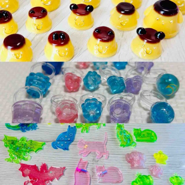UVレジンデビュー 子どもより親がハマるパターン : おひとりさま→高齢
