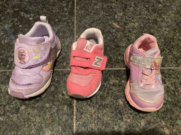 3歳4歳女の子の靴 プリキュアとディズニーの靴の感想 おひとりさま 高齢シンママの徒然