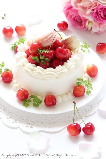 さくらんぼのショートケーキ ~夏ショートをさくらんぼで