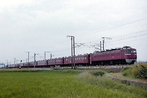 日豊本線 ED76牽引 50系客車 : 終列車