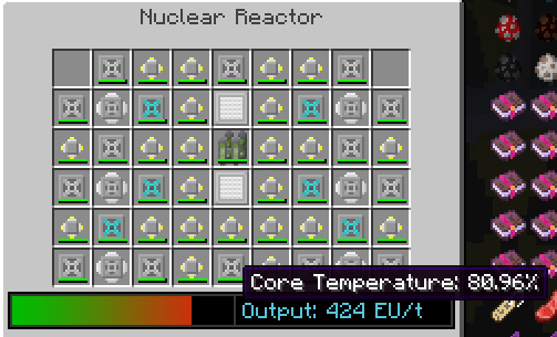 Mox燃料型原子炉の設計方法 Ic2ex For Minecraft 1 12 2 Minecraftのblog
