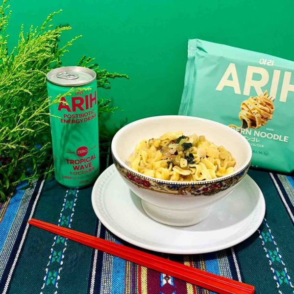 セブン新作】BTS参画「ARIH」第2弾！ボンゴレ袋麺＆トロピカルエナジー