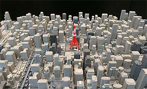 並べるだけでジオラマになる「1/2500 GEOCRAPER」 : 日刊 ちっちゃい