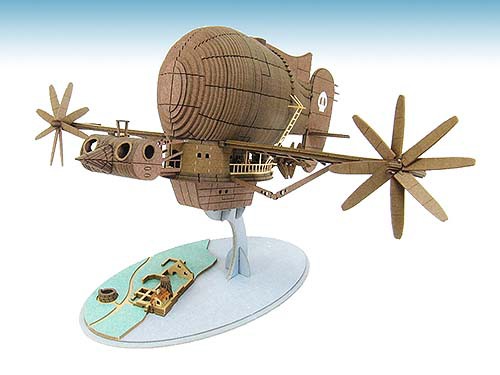 やっぱり登場「1/300 天空の城ラピュタ タイガーモス号」 : 日刊