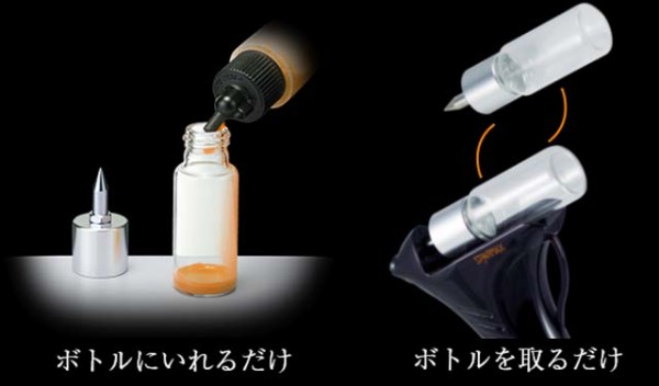 アネスト岩田 FLYER-SR ボトル ノズル セット 洗わなくていい