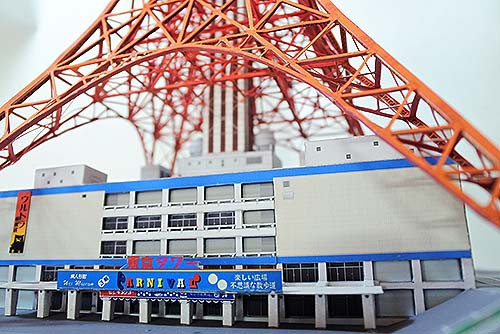 紙とは思えない完成度「1/500 東京タワー」 : 日刊 ちっちゃいもの新聞