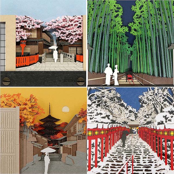 OMOSHIROI BLOCK SCENERY 京の紅葉 即決 新品 未使用品 OMOSHIROI BLOCK SCENERY 京の紅葉 ブロックメモ