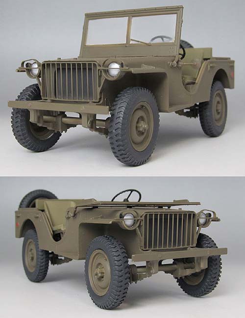 ジープの原点「1/24 アメリカン・バンタム偵察車 BRC-40 ジープの原点「1/24 アメリカン・バンタム偵察車 BRC-40
