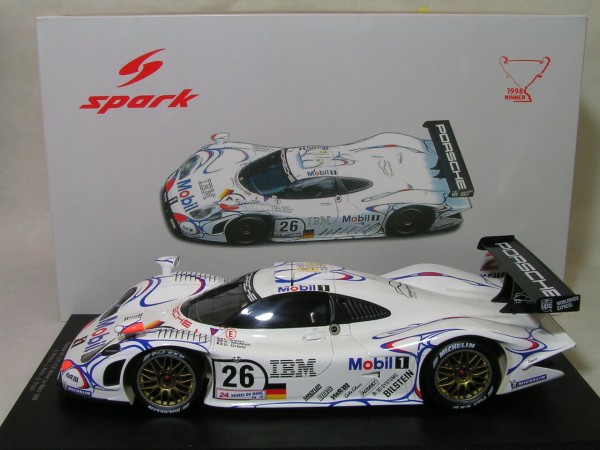 人気特価激安 ポルシェ911GT1 UTモデルズ ミニカー スパーク製 1/18