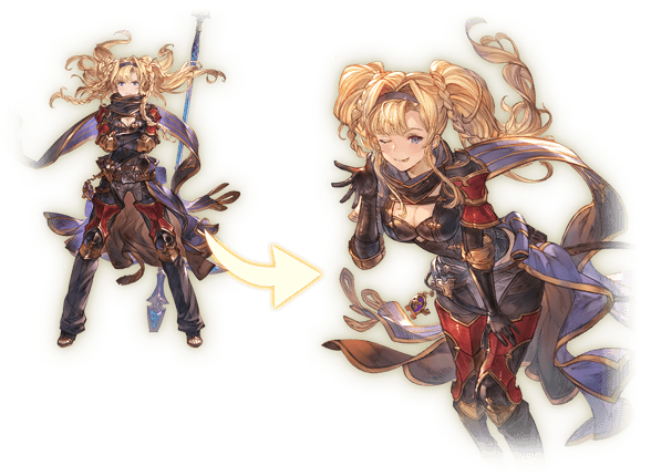 グラブル グラブルフェス19 のメインビジュアルがexポーズに本日追加 総勢17キャラのスキン設定が可能に ミニゴブ速報 グラブルまとめ