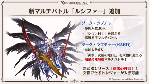 グラブル 実装が近いルシファー戦マルチ雑談 ストイベ順序の闇か無属性か アルバハhを超える難易度とは ミニゴブ速報 グラブルまとめ