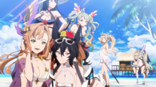 グラブル 水着イルザ実装の可能性 Cm グラブルの夏 18年ver 動画が公開 アニメーションで動く水着姿の女性陣 ミニゴブ速報 グラブルまとめ