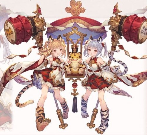 グラブル 十二神将シンダラ予想 ハンマーから得意武器は斧っぽい 見た目からは判明し辛い属性の方も気になる双子キャラ ミニゴブ速報 グラブルまとめ