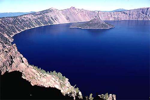 米国最深のカルデラ湖 クレーターレイク 山森 浪漫