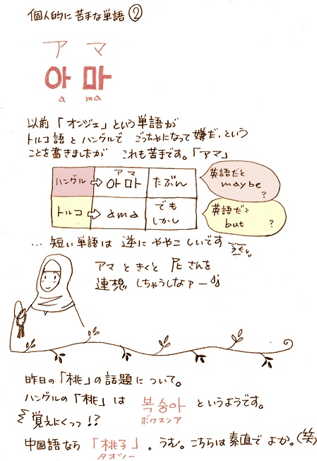 ニガテな単語その2 外国 とつくに ことば