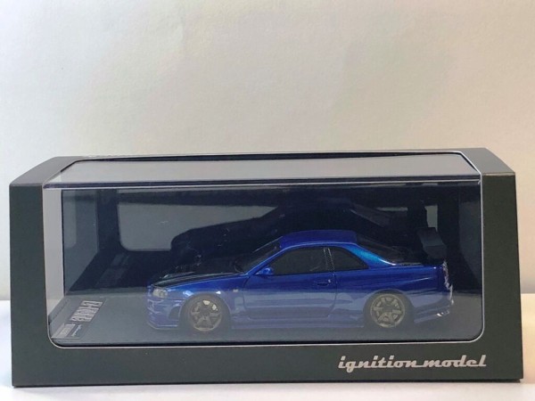 IG1608 1/43 Nismo R34 GT-R Z-tune Bayside Blue | LINE UP