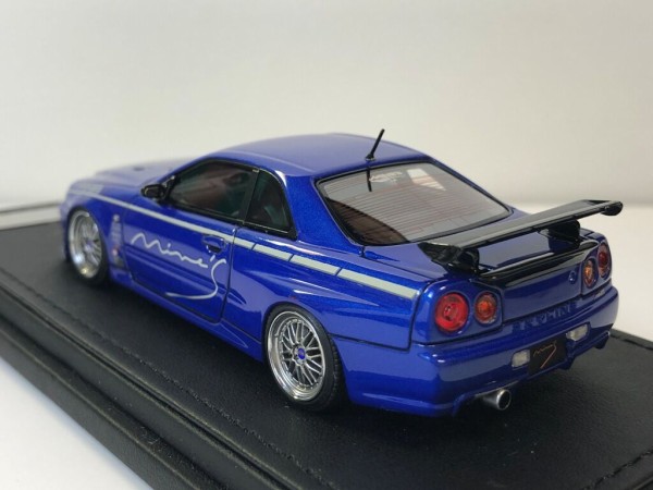 イグニッションモデル 1/43 日産スカイライン GT-R マインズ (R34) イグニッションモデル 1/43 日産スカイライン GT-R マインズ (R34