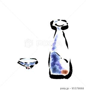日本酒 徳利 おちょこ イラスト みさとぷりんと イラスト 背景素材