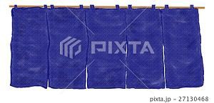 暖簾イラスト みさとぷりんと イラスト 背景素材