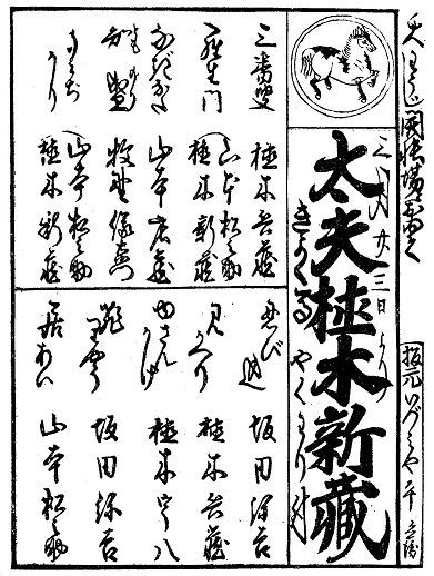 明和元年（1764）～明和八年（1771） : 見世物興行年表