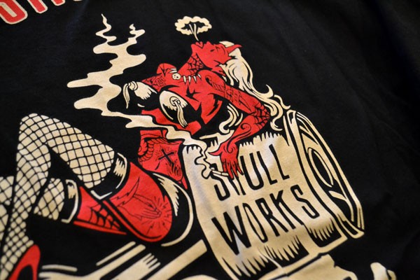 SKULL WORKS・Tattoo Girl”Tee