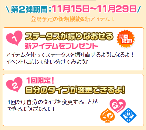 Gf 仮 みんなは変える 属性 タイプ 変更について ガールフレンド 仮 キューピッド