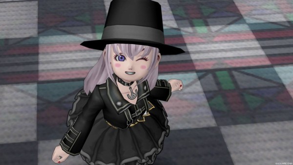 女性キャラも装備可能になったゴシックコートでドレスアップ ぽれぽれ