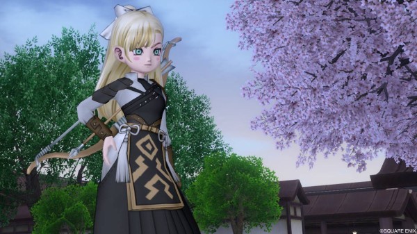 ファフニルメイル上で和風な弓使いドレスアップ ぽれぽれ