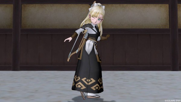 ファフニルメイル上で和風な弓使いドレスアップ ぽれぽれ