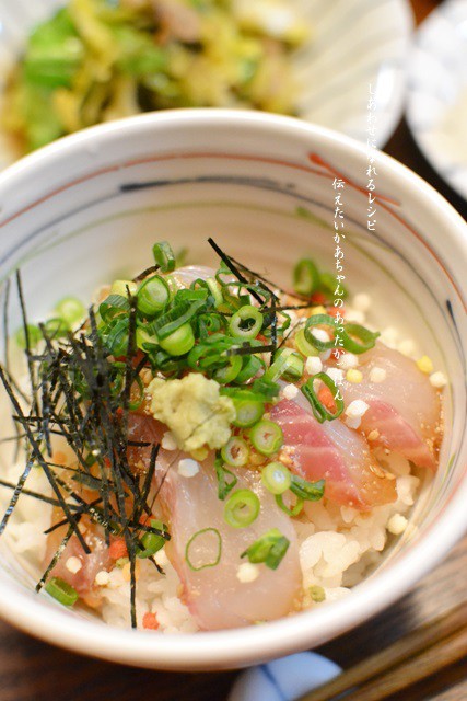 簡単に作れる鯛茶漬け 作り置きおかずレシピとお弁当 心と身体にやさしい料理を 鈴木美鈴オフィシャルブログ Powered By ライブドアブログ